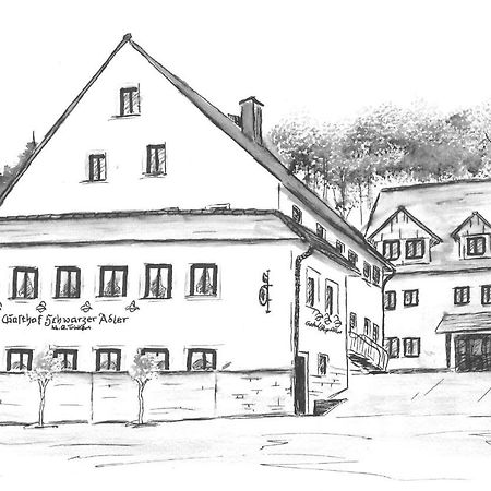 Landgasthof Schwarzer Adler Gbr Dietenhofen Bagian luar foto